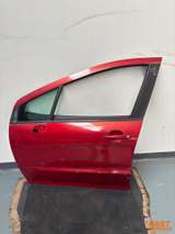 Tür komplett vorne links Peugeot 308 SE T7 Rot Rouge Babylone-LKR 2007 - 2013 – 2