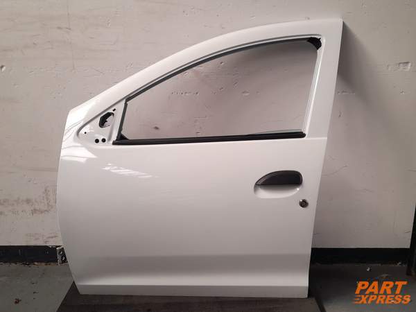 Tür komplett vorne links Dacia Sandero ST II Weiß Blanc Glacier-369 2012 - 2020