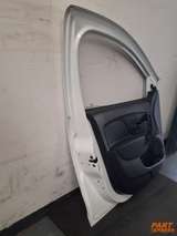 Tür komplett vorne links Dacia Sandero ST II Weiß Blanc Glacier-369 2012 - 2020 – 6