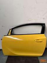 Tür komplett vorne links Opel Astra GTC SRI Gelb Flaming Yellow AJU  2011 - 2018 – 1