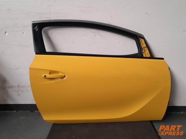 Tür komplett vorne rechts Opel Astra GTC SRI Gelb Flaming Yellow AJU 2011 - 2018