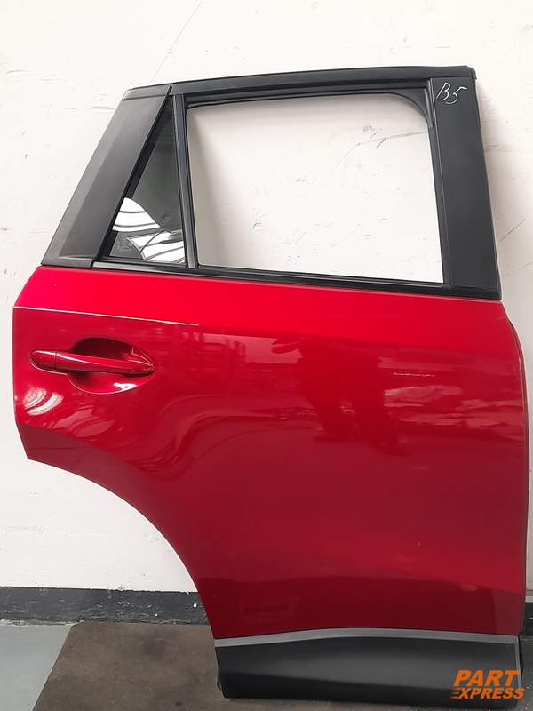 Tür komplett hinten rechts Mazda CX-5 SE-L Rot Rubinrot Metallic 41V 2012 - 2017
