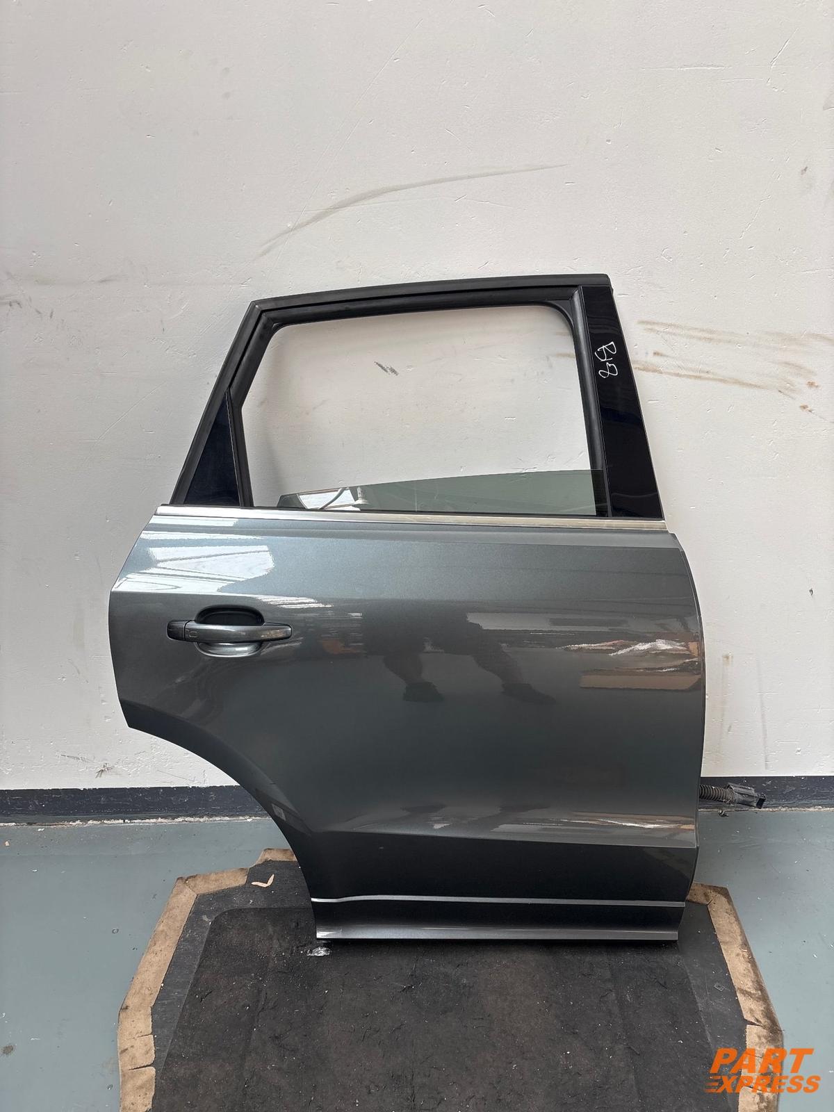 Door Complete Rear Right Audi Q5 S Line Grey Daytonagrau LZ7S (6Y) 2008 - 2017
