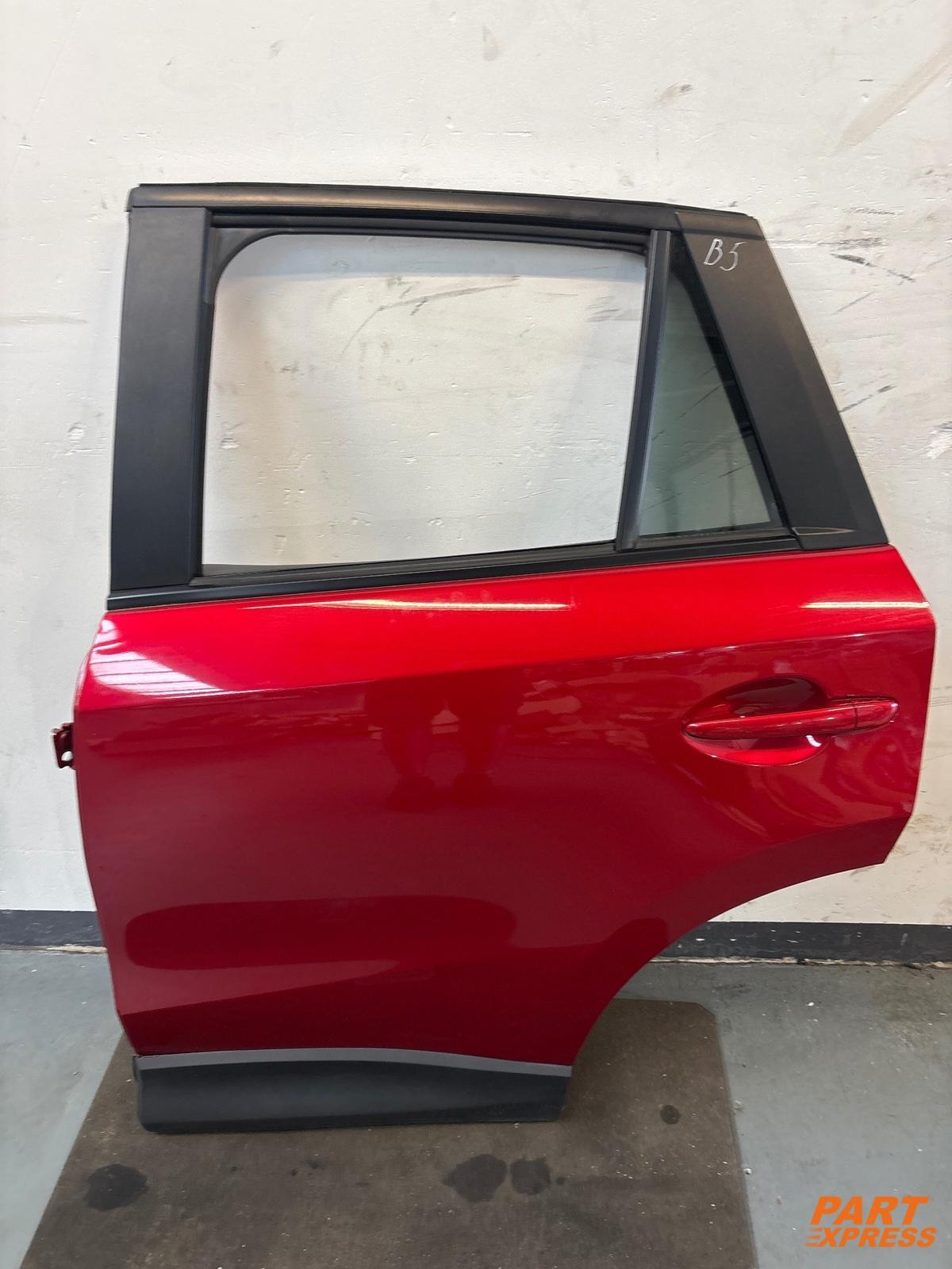 Tür komplett hinten links Mazda CX-5 SE-L Rot Rubinrot Metallic 41V 2012 - 2017