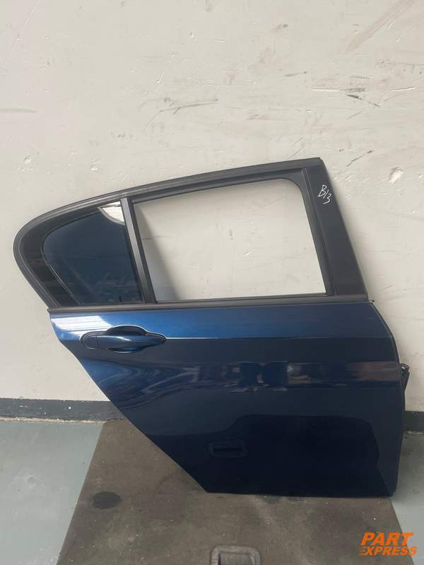Tür komplett hinten rechts BMW 1er S Blau Tiefseeblau Metallic-A76 2011 - 2019