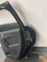 Tür komplett hinten rechts Peugeot 2008 Schwarz Noir Perla Nera-KTV 2013 - 2019 – 3