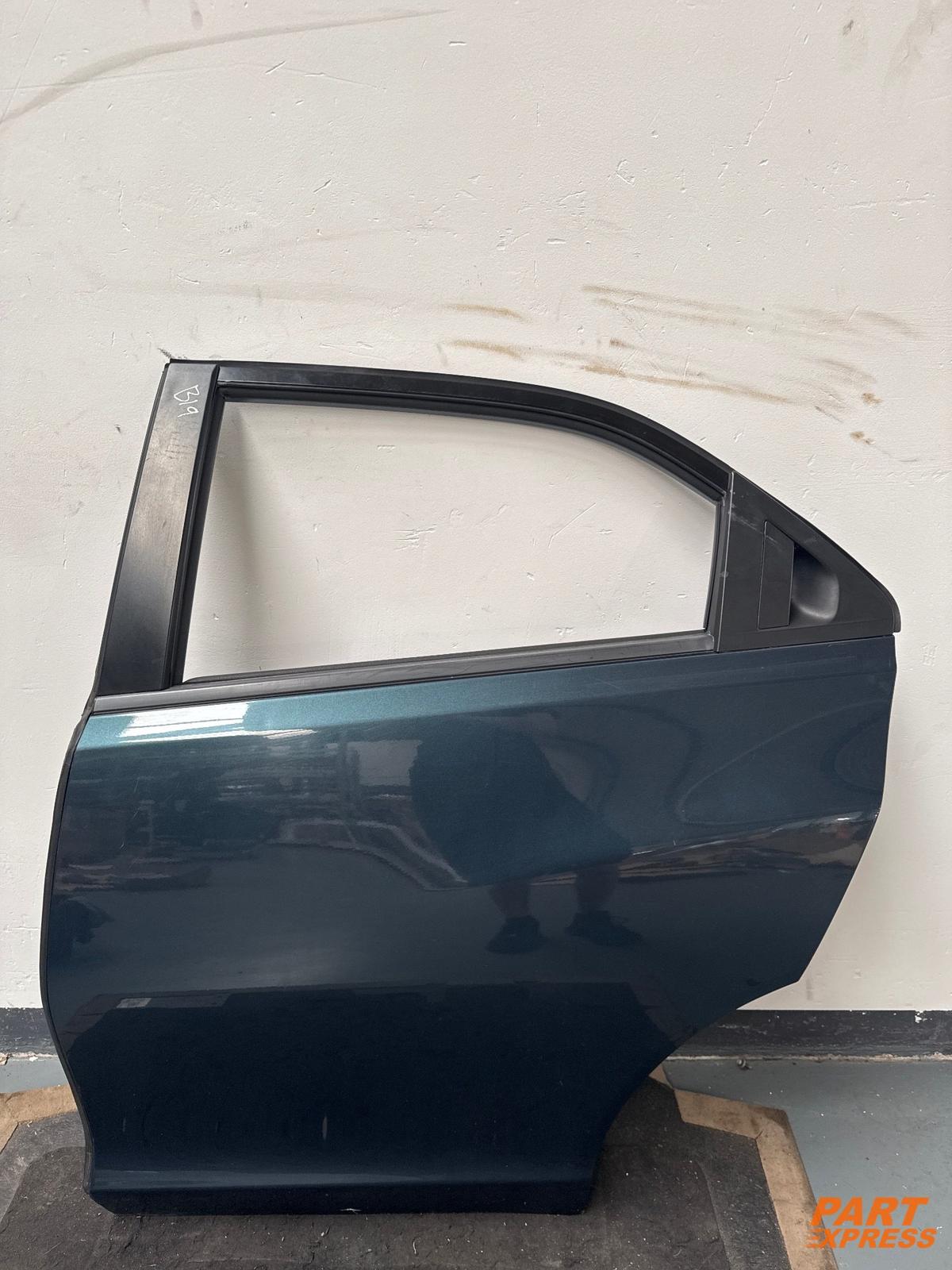 Tür komplett hinten links Honda Civic IX Blau Twilight Blue Metallic 2012 - 