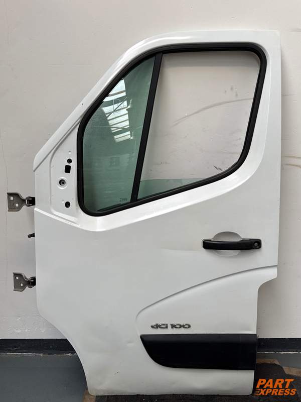 Tür komplett vorne links Renault Master III Weiß Blanc Glacier-369 2010 - 2019