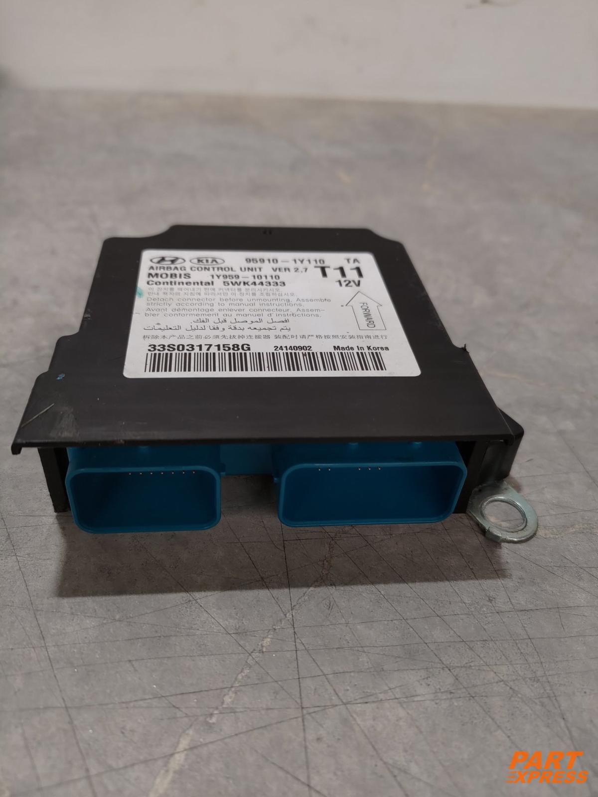 Centralina Airbag Kia Picanto VR TA 2011 - 2017 95910-1Y110