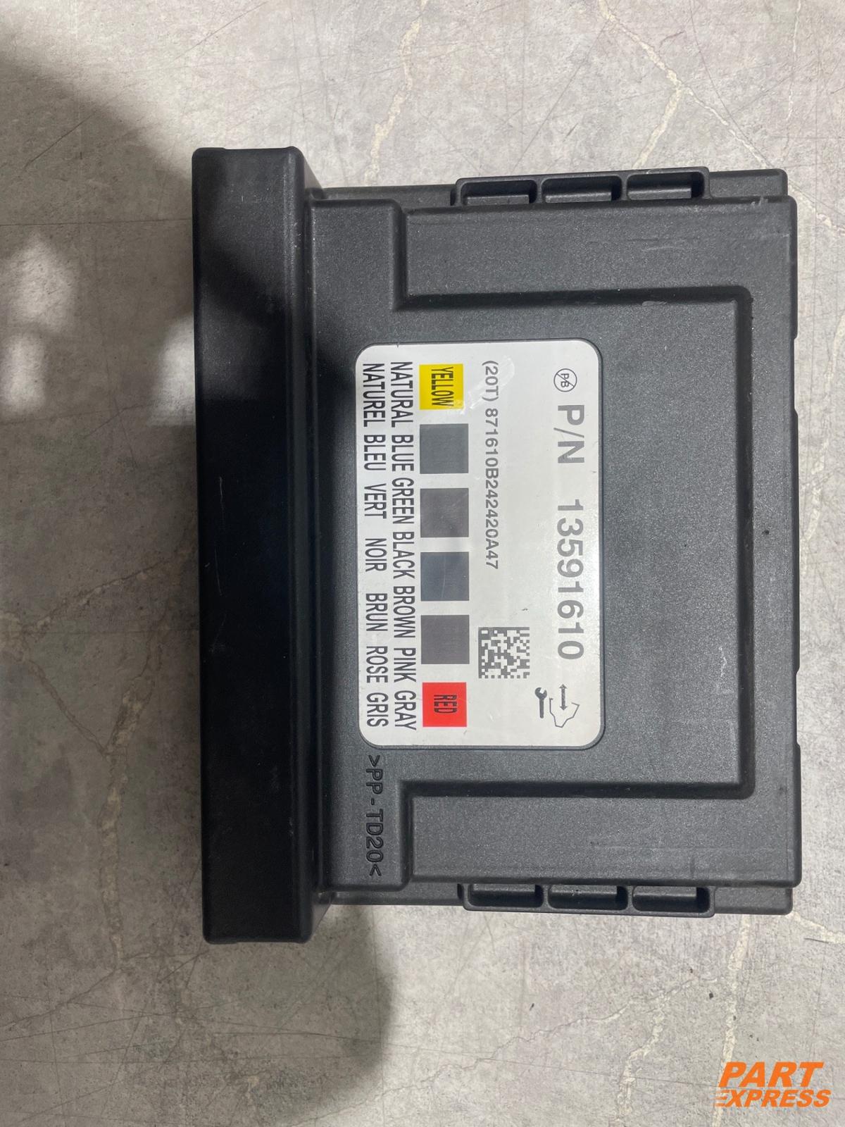 Komfortsteuergerät Opel Zafira Exc C 2011 - 2019 13591610