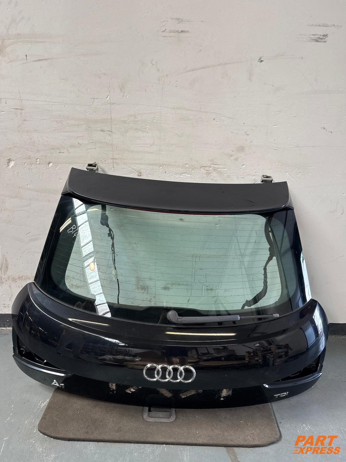 Heckklappe Audi A1 Schwarz Phantomschwarz Perleffekt-LZ9Y (Z9Y/L8) 2010 - 2018