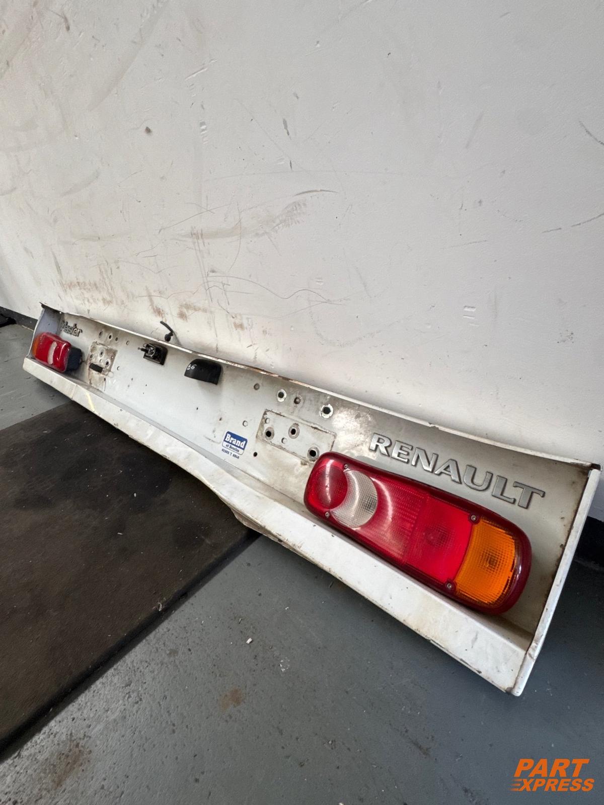 Stoßstange komplett hinten Renault Master III Weiß Blanc Glacier-369 2010 -