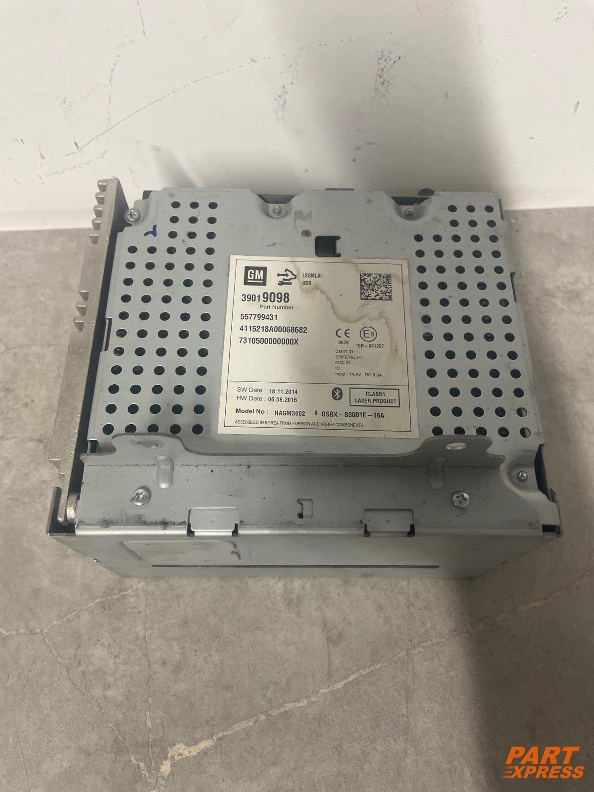 Radio / Audio / Player Opel Zafira Tourer C 2011 - 2018 HAGM3002