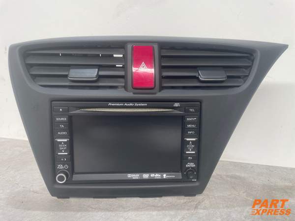 Radio CD Display Honda Civic EX IX (FK2) 2012 - 2017 39540TV0E510M1