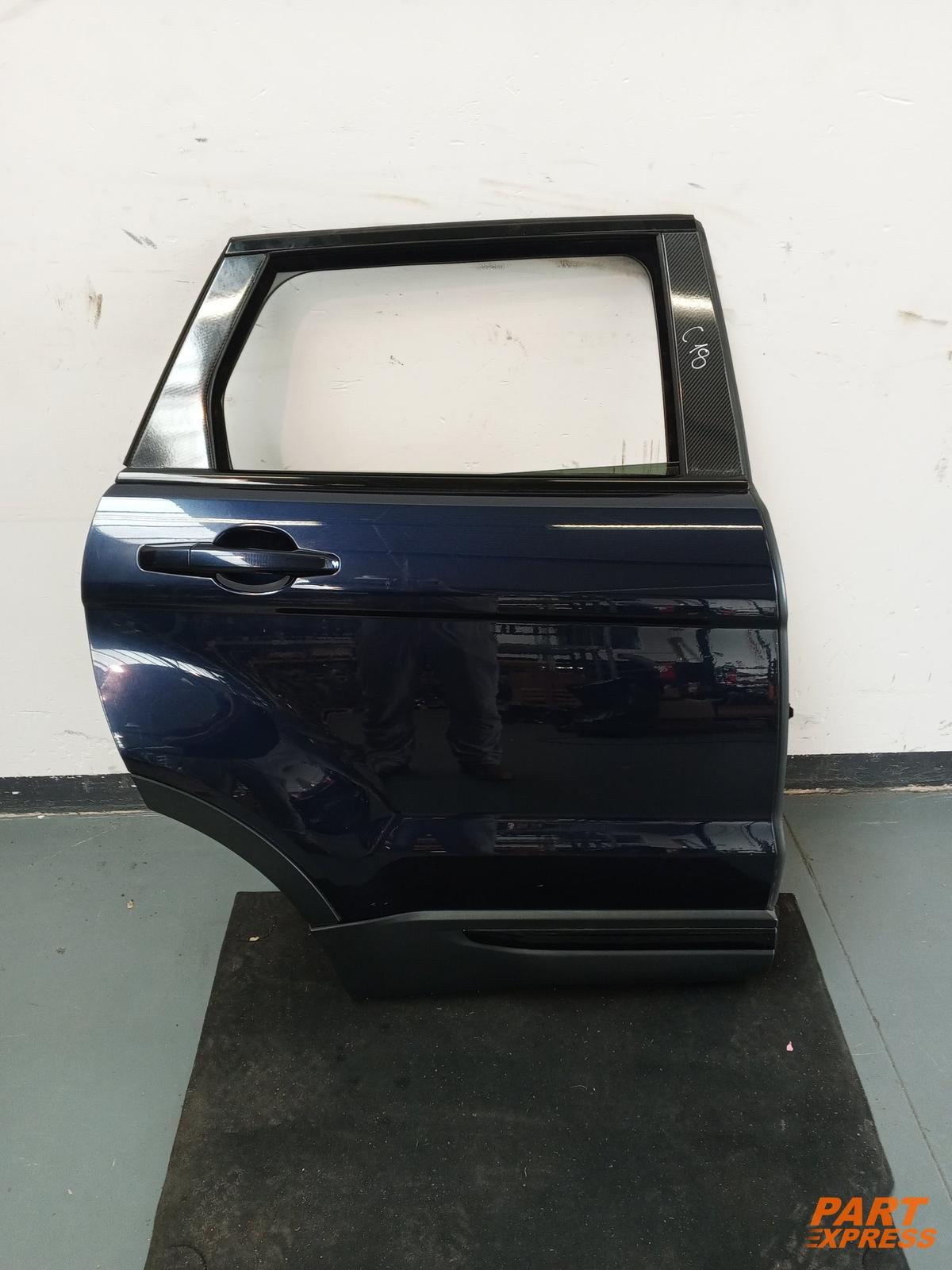 Tür komplett hinten rechts Land Rover Range Rover Evoque Blau Dark Sapphire 2011