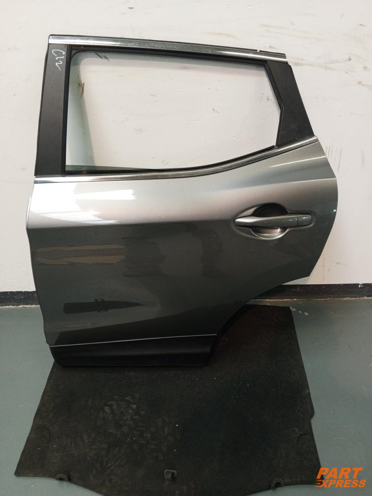 Door Complete Rear Left Nissan Qashqai J11 Grey Gun Metallic KAD 2013 - 2021
