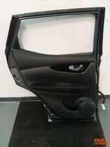 Door Complete Rear Left Nissan Qashqai J11 Grey Gun Metallic KAD 2013 - 2021 – 7