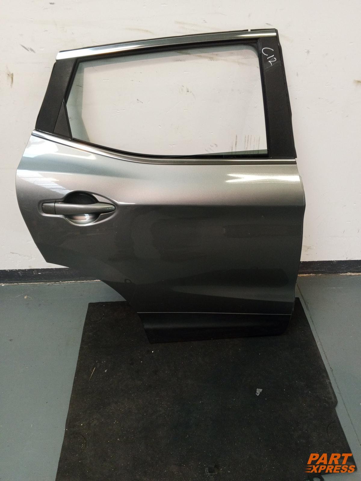 Door Complete Rear Right Nissan Qashqai J11 Grey Gun Metallic KAD 2013 - 2021