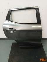Tür komplett hinten rechts Nissan Qashqai J11 Grau Gun Metallic KAD 2013 - 2021 – 2