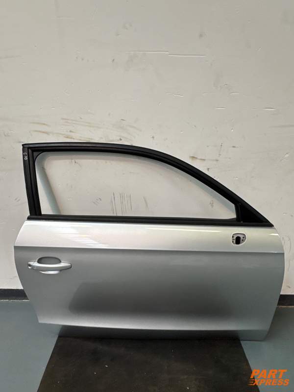 Tür komplett vorne rechts Audi A1 8X 3-türig P5 Eissiber Metallic 2010 - 2018
