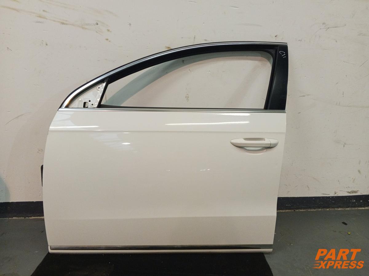 Puerta completa delantera izquierda VW Passat B7 Kombi Blanco B4 Candy Weiß 2010 - 2015