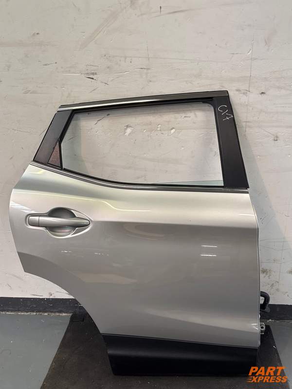Tür komplett hinten rechts Nissan Qashqai Silber Blade Silver KY0 2013 - 2021