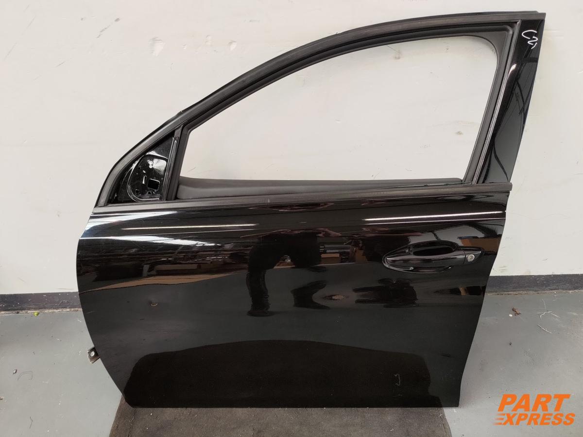 Tür komplett vorne links Peugeot 308 II Kombi KTV Schwarz Perla Nera 2013 - 2021