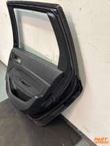 Tür komplett hinten rechts Peugeot 308 II Kombi KTV Schwarz Perla Nera 2013 - – 5