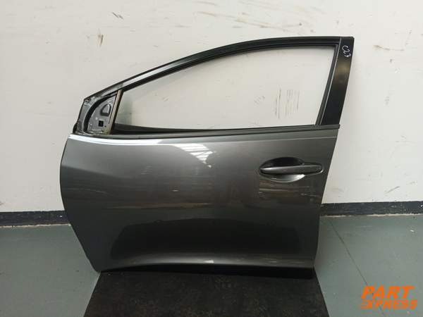Tür komplett vorne links Honda Civic Mk9 Fließheck Grau Pol Metal NH737M 2012 -