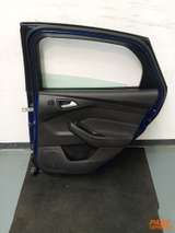 Porte Complète Arrière Droite Ford Focus Mk3 Berline bicorps Indic-Blau Metallic 2011 - – 2