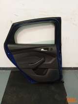 Puerta completa trasera izquierda Ford Focus Mk3 Hatchback Indic-Blau Metallic 2011 - – 6