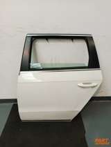 Door Complete Rear Left VW Passat B7 Kombi White B4 Candy Weiß 2010 - 2015 – 1
