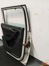 Door Complete Rear Left VW Passat B7 Kombi White B4 Candy Weiß 2010 - 2015 – 4
