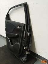 Tür komplett hinten links Honda Civic Mk9 Fließheck Grau Pol Metal NH737M 2012 - – 5