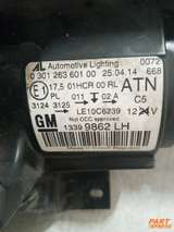Reflektor przedni lewy Opel Zafira Tourer C 2011 - 2019 13399862 – 5