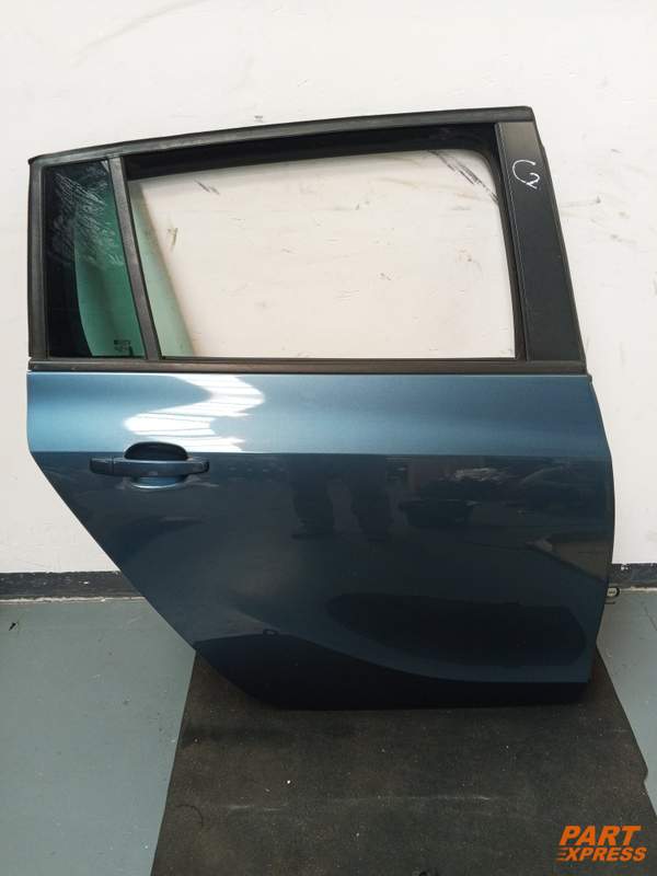 Tür komplett hinten rechts Opel Zafira Tourer GWJ Azurblau Metallic 2011 - 2019
