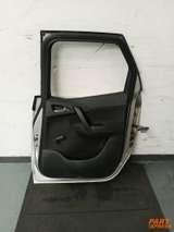 Tür komplett hinten rechts Opel Meriva B Silber 2AU Starsilber III 2010 - 2017 – 8