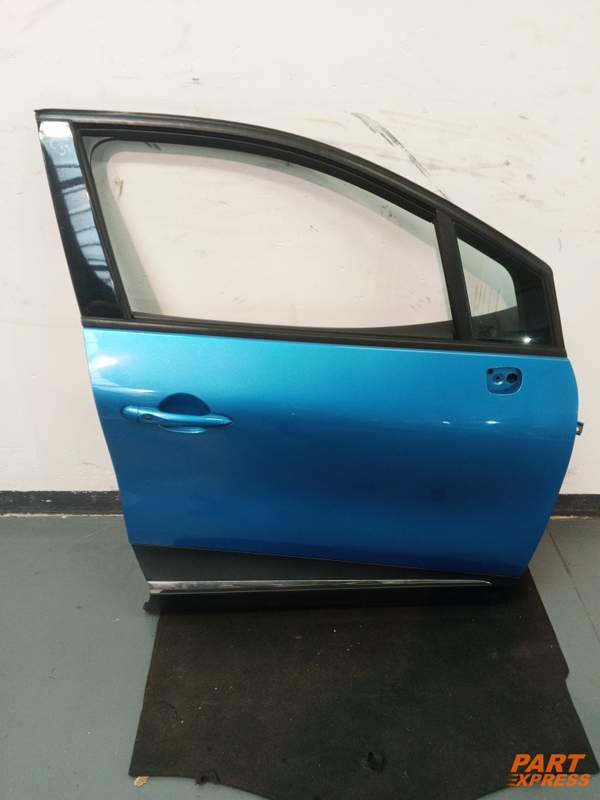 Tür komplett vorne rechts Renault Captur Mk1 Blau Pazifik Blau 2013 - 2019