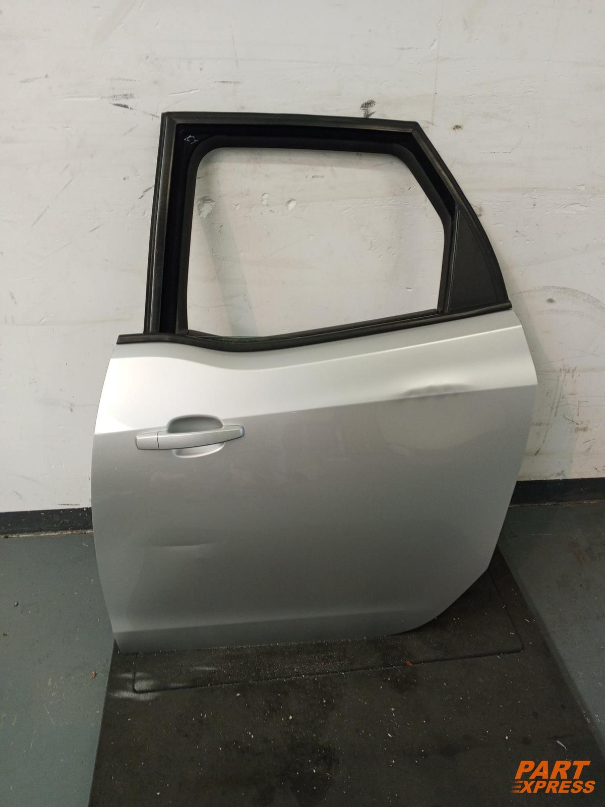 Porta Completa Posteriore Sinistra Opel Meriva B Argento 2AU Starsilber III 2010 - 2017
