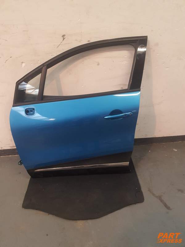 Tür komplett vorne links Renault Captur Mk1 Blau Pazifik Blau 2013 - 2019