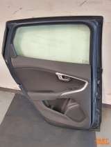 Tür komplett hinten links Volvo V40 II Blau 72300 Denim Blue 2012 - 2019 – 2