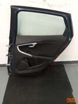 Tür komplett hinten rechts Volvo V40 II Blau 72300 Denim Blue 2012 - 2019 – 2