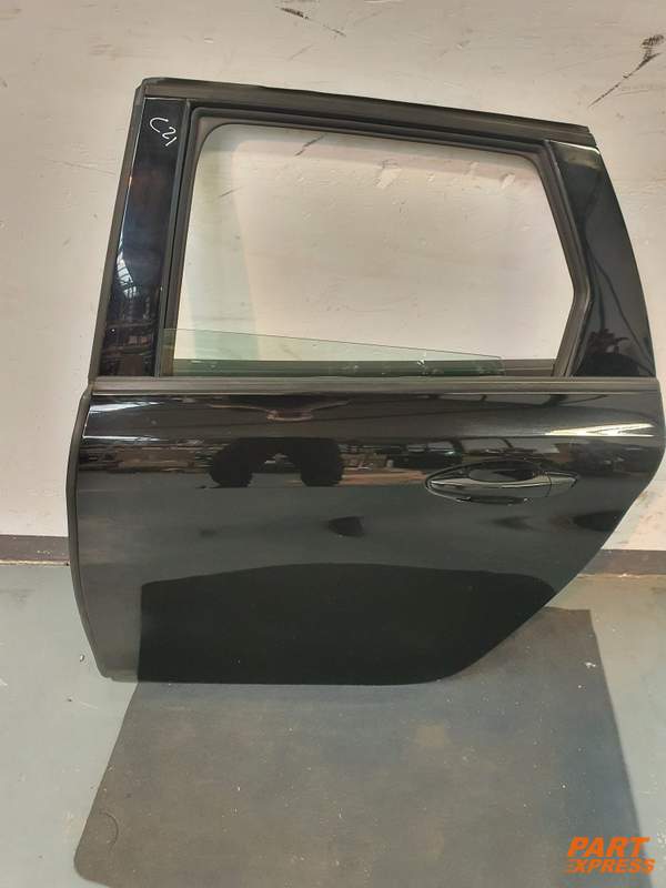 Tür komplett hinten links Peugeot 308 II Kombi KTV Schwarz Perla Nera 2013 -