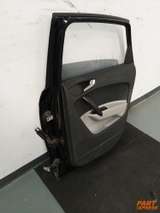 Tür komplett hinten rechts Audi A1 8X 4-türig L8 / Z9Y Phantomschwarz 2010- – 3
