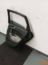 Tür komplett hinten rechts Audi A1 8X 4-türig L8 / Z9Y Phantomschwarz 2010- – 5