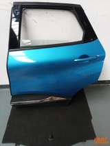 Tür komplett hinten links Renault Captur Mk1 Blau Pazifik Blau 2013 - 2019 – 1