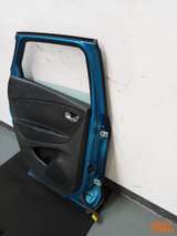 Tür komplett hinten links Renault Captur Mk1 Blau Pazifik Blau 2013 - 2019 – 4