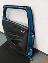 Tür komplett hinten links Renault Captur Mk1 Blau Pazifik Blau 2013 - 2019 – 5