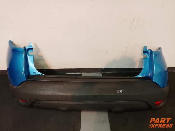 Stoßstange komplett hinten Renault Captur Mk1 Blau Pazifik Blau 2013 - 2019