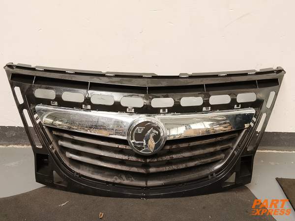 Grill vorne Opel Meriva B Silber 2AU Starsilber III 2010 - 2017 13267700